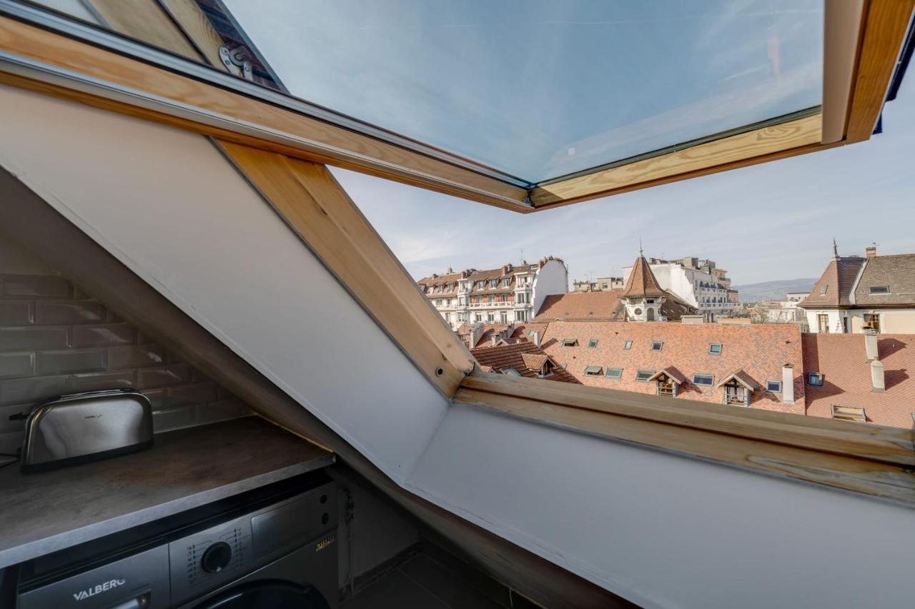 Le Supernova - Nice Studio With Mezzanine In The Heart Of The City Annecy Eksteriør bilde
